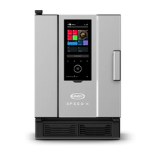 Cargue la imagen en la galería, UNOX - SPEED-X™ Digital.ID™ - Fours mixtes professionnels à cuisson accélérée - 5 x GN 2/3 VISION - combisteamer - four ultra rapide