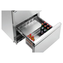 Load image into Gallery viewer, FRIDGE - Réfrigérateur de bar 2 tiroirs sous-comptoir - 260 Litres