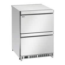 Load image into Gallery viewer, FRIDGE - Réfrigérateur de bar 2 tiroirs sous-comptoir - 260 Litres