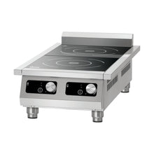 Carica l'immagine nel visualizzatore di Gallery, INDUCTION - Cuisinière à induction 2 zones 10.0 Kw