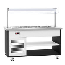 Load image into Gallery viewer, Comptoir buffet réfrigéré -2 ~ +4 °C - 4x GN 1/1