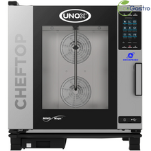 Carica l'immagine nel visualizzatore di Gallery, four mixte à vapeur, combisteamer, four professionnel GN 1/1, unox, lainox, rational, mkn, cheftop, cheftop-x, icombi pro, four restaurant, cheftop plus, cheftop one
