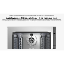 Cargue la imagen en la galería, UNOX - SPEED-X™ Digital.ID™ - Fours mixtes professionnels à cuisson accélérée - 5 x GN 2/3 VISION - combisteamer - four ultra rapide