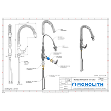 Charger l'image dans la galerie, MONOLITH - EROS004 - Robinetterie professionnelle - Robinet mitigeur gastropro un trou