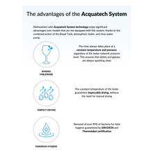 Charger l'image dans la galerie, KRUPPS - C537T-BT - Lave-vaisselle sous-comptoir professionnel - Panier 50x50cm - 5,92Kw - eco vert - Best-seller