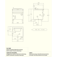 Charger l'image dans la galerie, DESCO - Sauteuse basculante type marmite électrique - 50 Litres - 12 Kw