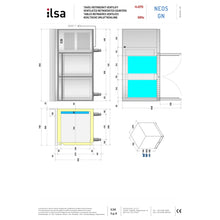 Charger l'image dans la galerie, ILSA - Table réfrigérée positive -2°C/+8°C - avec 2 portes GN 1/1