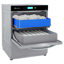 Charger l'image dans la galerie, KRUPPS - KERA KE50UT- Lave-vaisselle sous-comptoir professionnel avec panneau frontal noir et écran tactile - Panier 50x50cm - 5,92Kw - eco vert