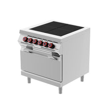 Charger l'image dans la galerie, DESCO - Plaque de mijotage sur four électrique GN 2/1 - 12 + 5,5 Kw