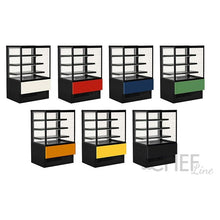 Charger l'image dans la galerie, TECNODOM - EVOK90 - Comptoir de pâtisserie / Vitrine réfrigérée - 3 étagères (LED)