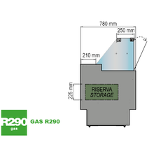 Load image into Gallery viewer, TECNODOM - VIGO 78-200 - Présentoir/Vitrine réfrigérée de pâtisserie ou boucherie