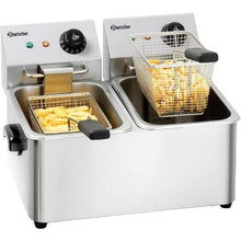 Charger l'image dans la galerie, FRYER - Friteuse de table ECO électrique - 4 + 4 Litres - Snack 2