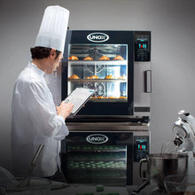 Cargue la imagen en la galería, UNOX - BakerTop Plus One - Four à convection 4 x EN600/400 - Gauche