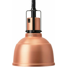Load image into Gallery viewer, Chauffe-snack / Lampe chauffante - Ø 220 mm - Cuivré