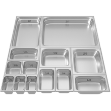 Load image into Gallery viewer, Bac gastronorme inox GN 1/1 - Profondeur 200 mm