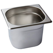 Load image into Gallery viewer, Bac gastronorme inox GN 1/6 - Profondeur 150 mm
