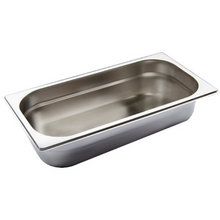 Load image into Gallery viewer, Bac gastronorme inox GN 1/3 - Profondeur 65 mm