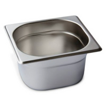 Load image into Gallery viewer, Bac gastronorme inox GN 1/6 - Profondeur 100 mm