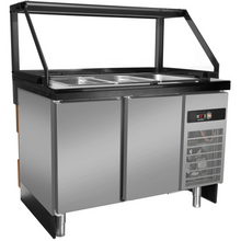 Load image into Gallery viewer, SOPRANO - Saladette 1,25 m - 3x GN 1/1