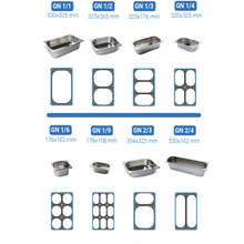 Load image into Gallery viewer, SOPRANO - Saladette 1,25 m - 3x GN 1/1