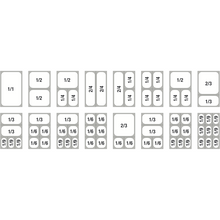 Load image into Gallery viewer, SOPRANO - Saladette 1,25 m - 3x GN 1/1