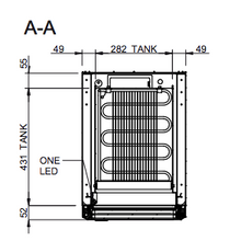 Charger l'image dans la galerie, GLEE - Vitrine de congélation - Glee X-SLIM - 131 Litres - Froid statique