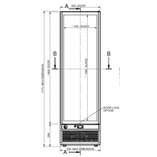 Charger l'image dans la galerie, GLEE - Frigo mural à boissons et jus - Glee Mid 22 - 210 Litres