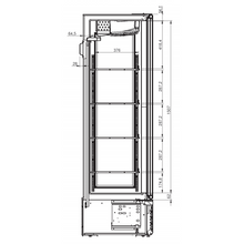 Charger l'image dans la galerie, GLEE - Frigo mural à boissons vitrés sur les côtés - Glee Glass 42 - 410 Litres