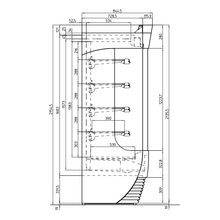 Charger l'image dans la galerie, GLEE - Armoire murale réfrigérée self-service - Gemma 120 - 1280 Litres