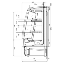 Charger l'image dans la galerie, GLEE - Armoire murale réfrigérée self-service - Gemma 45.3 - 235 Litres