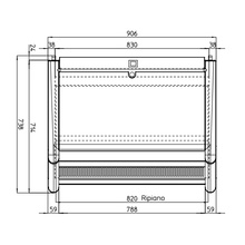 Charger l'image dans la galerie, GLEE - Armoire murale réfrigérée self-service - Gemma 45.3 - 235 Litres