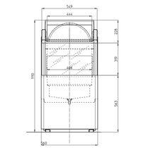 Charger l'image dans la galerie, GLEE - Bac froid positif & négatif - self-service armoire ouverte - 63 Litres