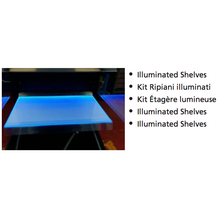 Charger l'image dans la galerie, GLEE - Armoire murale réfrigérée ouverte - self service - Joy30 Lite 3m1 (Sushis ou viande) - 258 Litres - Full black