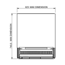 Charger l'image dans la galerie, GLEE - Armoire murale réfrigérée ouverte - self service - Joy30 Lite Dark SmartScreen - 258 Litres - Full black