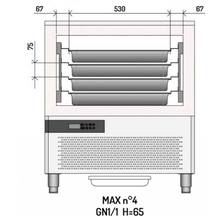 Charger l'image dans la galerie, ILSA - Refroidisseur rapide 5x GN 1/1 + EN 400 x 600 mm - surgélateur - Best-seller