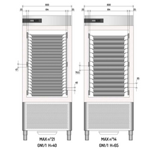 Charger l'image dans la galerie, ILSA - Refroidisseur rapide 14x GN 1/1 + EN 400 x 600 mm - surgélateur