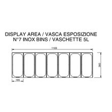 Charger l'image dans la galerie, GLEE - Vitrine à crèmes glacées "Gelateria" - Delight 7 PRIME