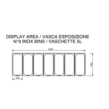 Charger l'image dans la galerie, GLEE - Vitrine à crèmes glacées "Gelateria" - Delight 9 PRIME