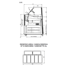 Charger l'image dans la galerie, GLEE - Vitrine à crèmes glacées "Gelateria" - Delight 13 PRIME