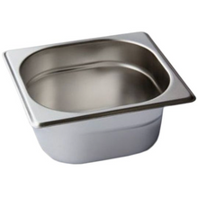 Load image into Gallery viewer, Bac gastronorme inox GN 1/6 - Profondeur 65 mm