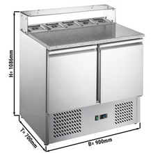 Charger l'image dans la galerie, TECNODOM - Saladette - 2 portes - 5 x GN 1/6