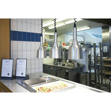 Load image into Gallery viewer, Chauffe-snack / Lampe chauffante - Ø 180 mm - gris