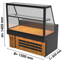 Load image into Gallery viewer, DADA - Comptoir à pain neutre - 1,5 x 0,8 m