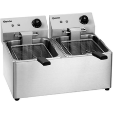 Charger l'image dans la galerie, FRYER - Friteuse de table ECO électrique - 8 + 8 Litres - Snack 4