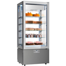 Charger l'image dans la galerie, SAGI - Vitrine panoramique de congélation -25°C/+5°C - 457 litres - avec 5 étagères en verre - Argenté