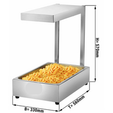 Load image into Gallery viewer, Chauffe-snack / Pont chauffant - pour GN 1/1