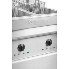 Charger l'image dans la galerie, VALENTINE - EVO 2200 - Friteuse double sur pied 2x8 Litres - 14,4 Kw - Swiss made - EcoGastro - EcoGastro