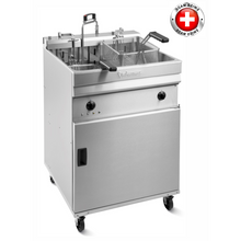 Charger l'image dans la galerie, VALENTINE - EVO 600 - Friteuse sur pied 28 Litres - 21,6 Kw - Swiss made - EcoGastro