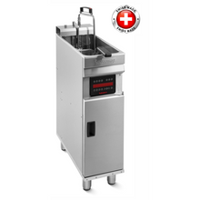 Charger l'image dans la galerie, VALENTINE - Computer EVO 250T - Friteuse sur pied 10 Litres - 11 Kw TURBO - Swiss made - EcoGastro