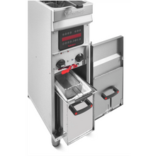 Charger l'image dans la galerie, VALENTINE - Computer EVO 250T - Friteuse sur pied 10 Litres - 11 Kw TURBO - Swiss made - EcoGastro